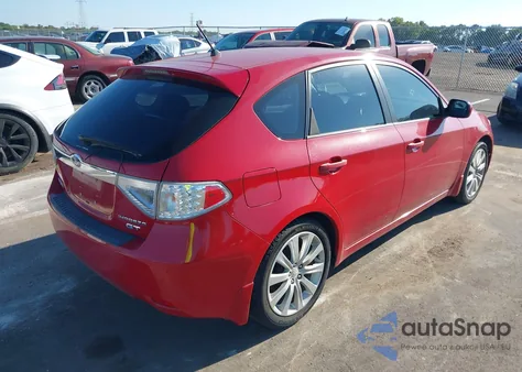 2009 Subaru Impreza 2.5Gt from USA, damaged, VIN JF1GH74629H816453